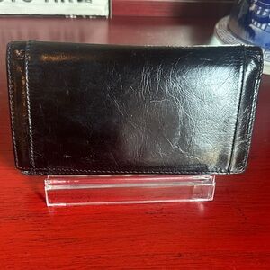 HOBO Black Leather Wallet